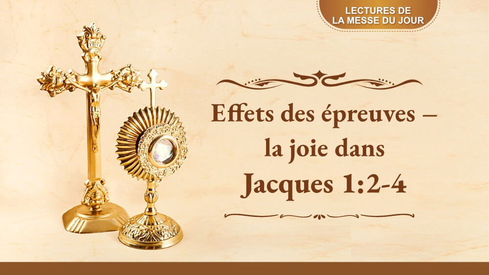 Effets des épreuves – la joie dans Jacques 1:2-4